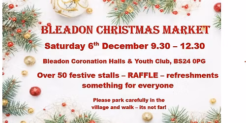 Bleadon Christmas Market 2025