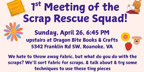 1st Meeting of the Scrap Rescue Squad