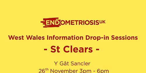 Endometriosis Information Drop-in St Clears