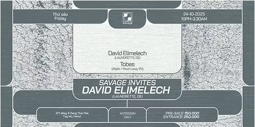 Savage Invites David Elimelech