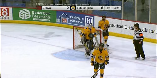 Quinnipiac Bobcats Women's Hockey vs. Brown Bears
