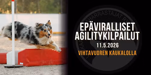 Ep\u00e4viralliset agilitykilpailut