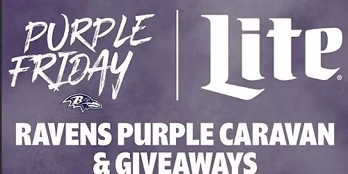 Ravens Purple Friday Caravan