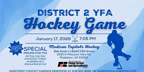 District 2 YFA Hockey Game