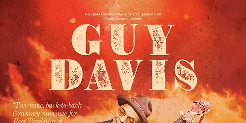 Guy Davis \/ The Voodoo Rooms \/ Edinburgh \/ 13.05.26