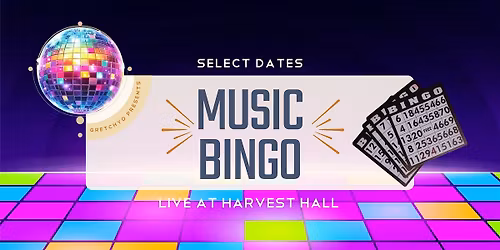 Music Bingo at Harvest Hall