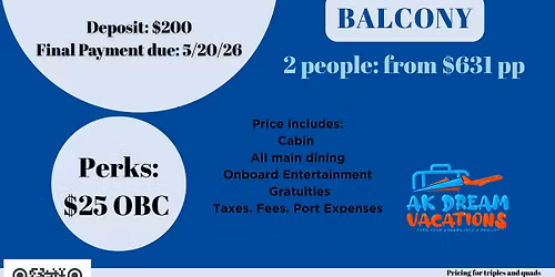 Family Cruise August 2026