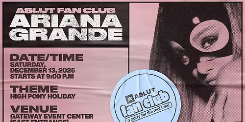 Fan Club: Ariana Grande (Costume Dance Party)