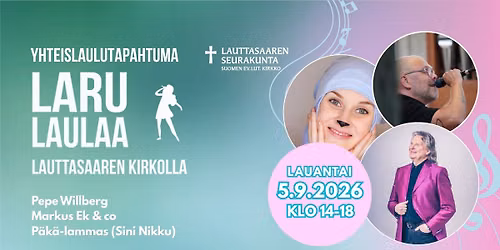 Laru Laulaa 2026 -yhteislaulutapahtuma