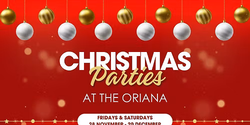 Christmas Parties at The Oriana