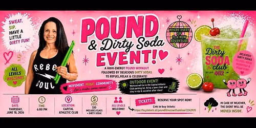 Pop Up Pound & Dirty Soda Event! 