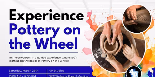 WORKSHOP: Pottery on the Wheel Experience