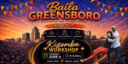 Kizomba Dance Workshop - Baila Greensboro