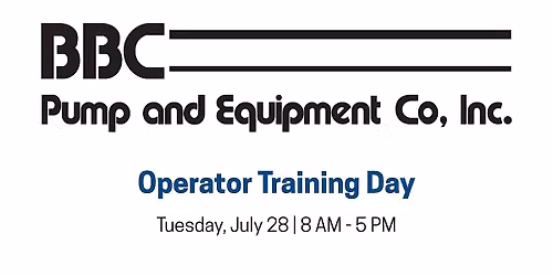 BBC Pump & Equipment Operator Training Day