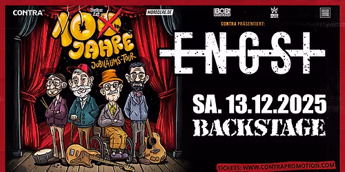ENGST | 10 JAHRE JUBILÄUM 2025 | BACKSTAGE MÜNCHEN 2025