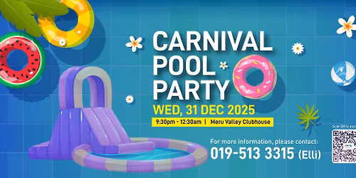 New Year's Eve: Carnival Pool Party