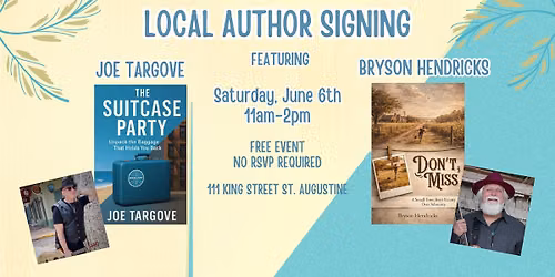 Local Author Signing w\/ Joe Targove & Bryson Hendricks 