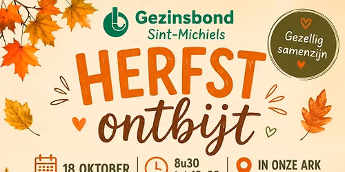 Herfstontbijt Gezinsbond Sint-Michiels