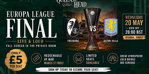 Aston Villa Europa Final - Big Screen