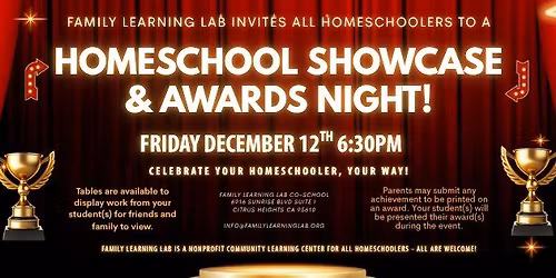 Homeschool Showcase & Awards Night