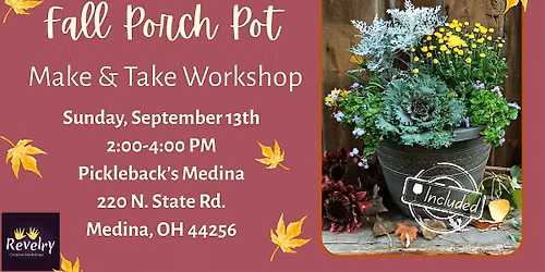 Fall Porch Pot Workshop