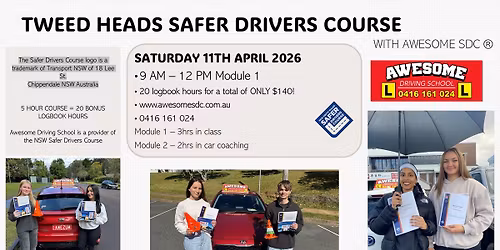 Tweed Heads Safer Drivers Course