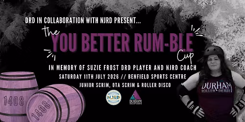 You better RUM-ble #2! OTA junior and adult roller derby and D.I.S.C.O!