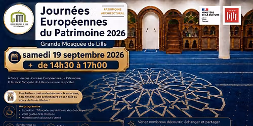 Journ\u00e9es Europ\u00e9ennes du Patrimoine GML 2026