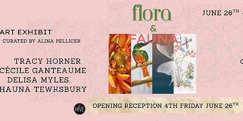 Flora & Fauna Art Exhibit Opening
