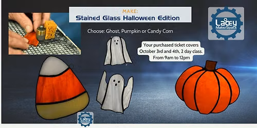 MAKE: Stained Glass Halloween Edition