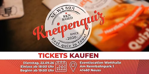 NE-WS 89.4 Kneipenquiz