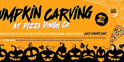 Pumpkin Carving at Pizza Dough Co
