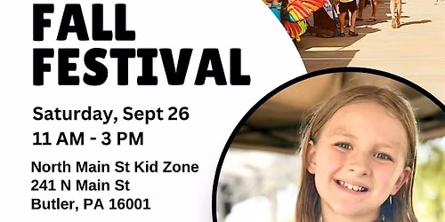 Kids Markets at Butler Fall Festival