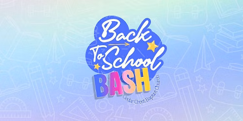 Back to School Bash