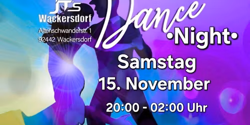 \ud83d\udc9c\ud83d\udc9a Tanz Nacht \ud83e\udea9| 15.11| Samstag \ud83d\udc9a\ud83d\udc9c