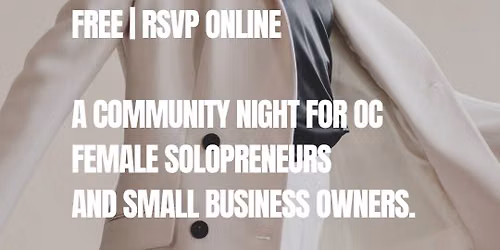 Sola-preneur Networking Event