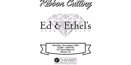 Ribbon Cutting: Ed & Ethel's Fine Jewelry of Floyd