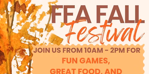 4th Annual FFA Fall Festival