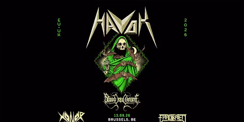 Havok + Blood Red Throne + Xonor + Eradikated \u2022 Botanique