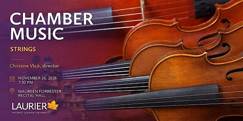Laurier Chamber Music Concert: Strings