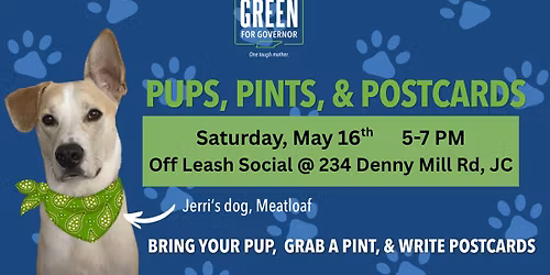 Pups, Pints, & Postcards