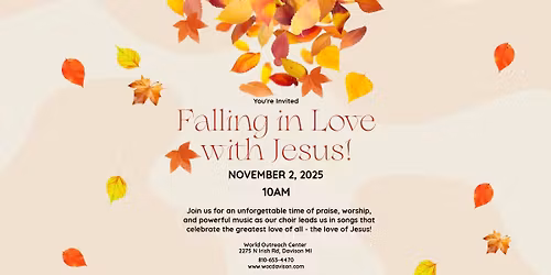 Falling for Jesus!
