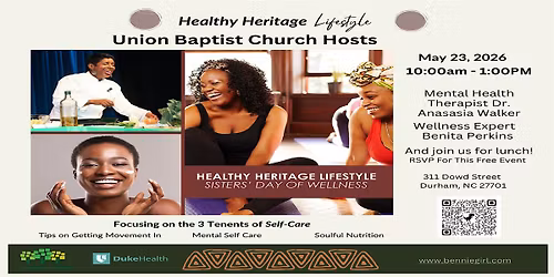 Healthy Heritage Lifestyle Sisters' Day of Wellness