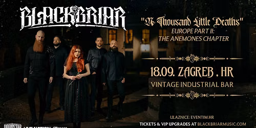 Blackbriar I 18.9.2026. I Vintage Industiral Bar Zagreb