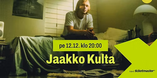 Jaakko Kulta - Ihminen -kiertue | Tullisali, Oulu | 12.12.2025