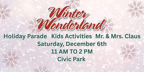 Winter Wonderland & Holiday Parade in Downtown Lawrenceburg