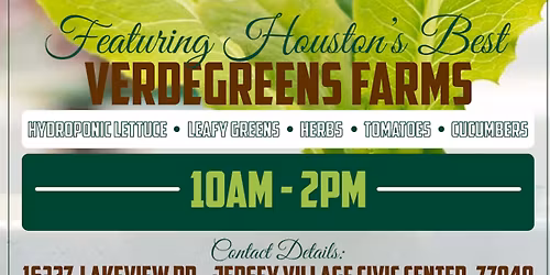 Jersey Village Farmers Market - powered by Braeswood Farmers Market