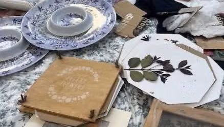 Flower & Nature pressing class for Seniors