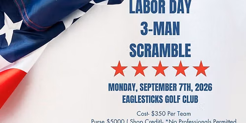Labor Day 3-Man Scramble