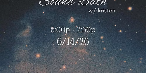 New Moon Sound Bath & Meditation
